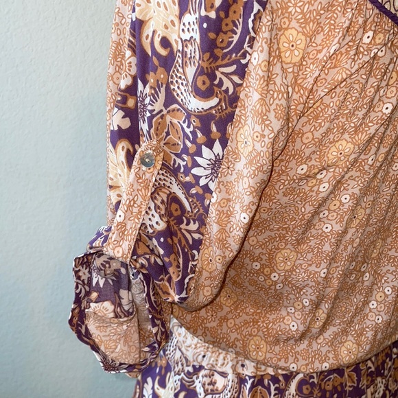 Spell & the Gypsy Xanadu Playsuit Romper Gold Dust - Picture 12 of 16